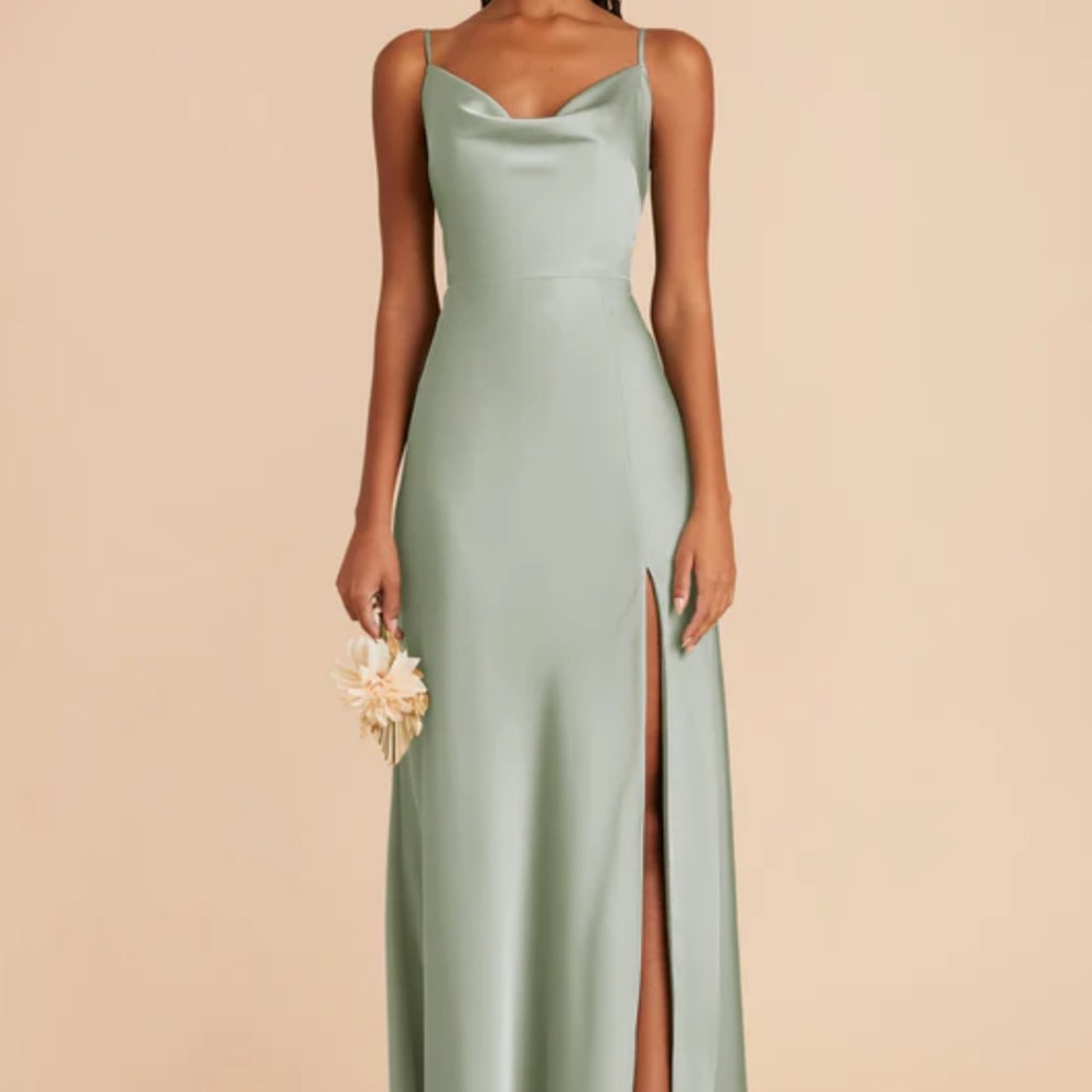 Elegant Satin Evening Gown
